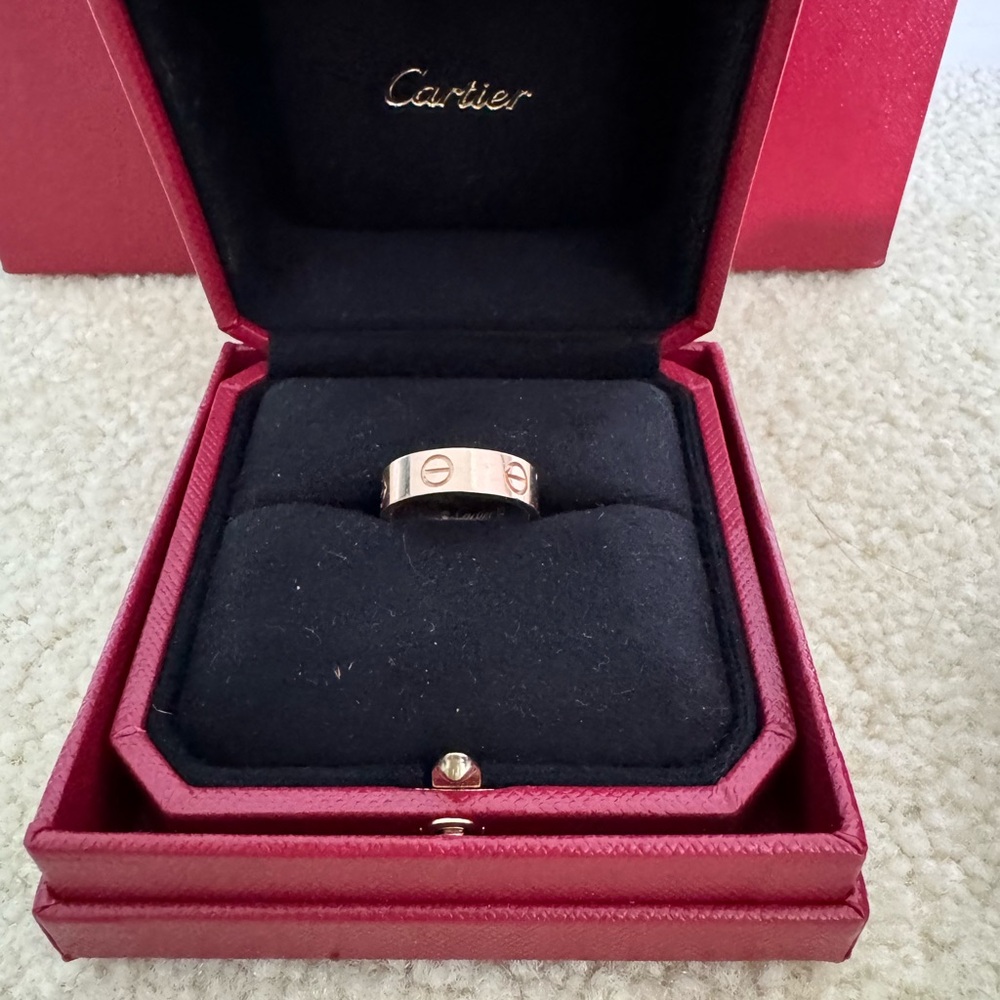 Cartier Love Ring- Rose Gold